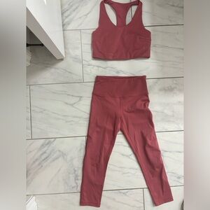Zella workout outfit.